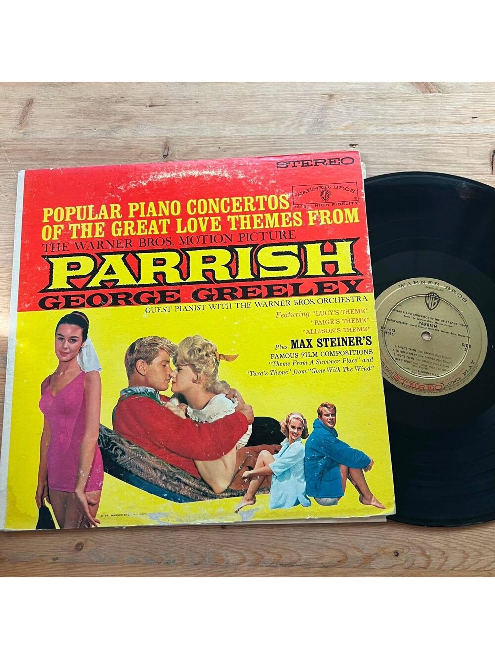 George Greeley - Popular Piano Concertos 33rpm VG+ VR20